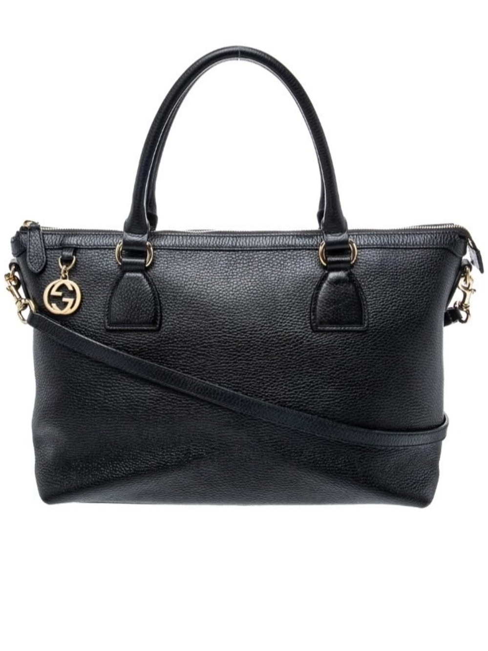 Gucci Interlocking G Black Bag (449650-493075)